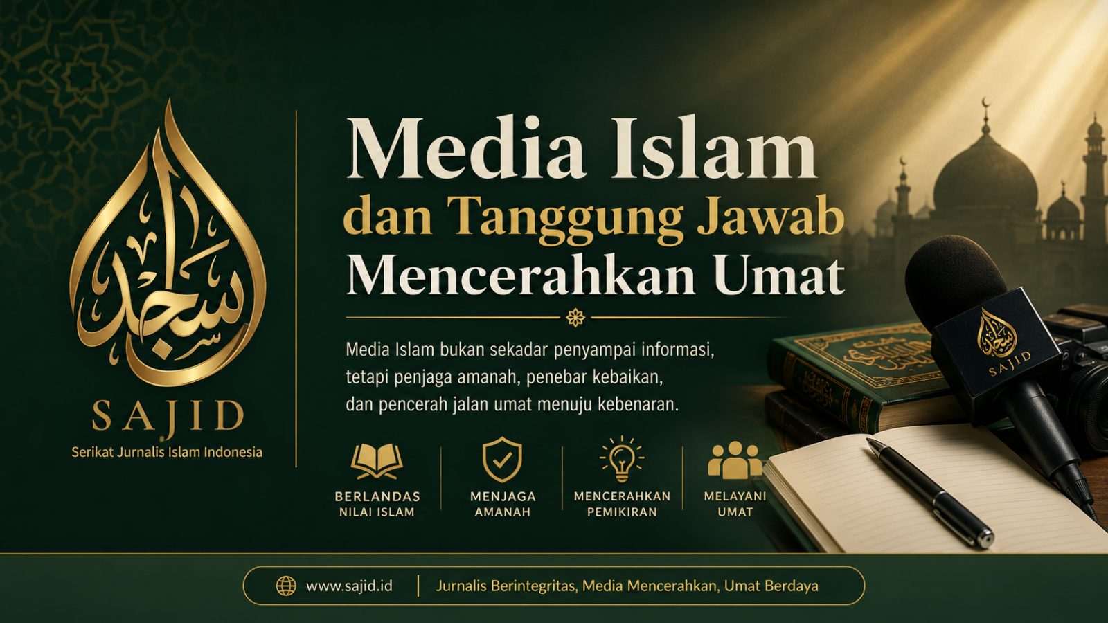 Menyalakan Lentera di Tengah Badai Informasi: Media Islam dan Tanggung Jawab Mencerahkan Umat