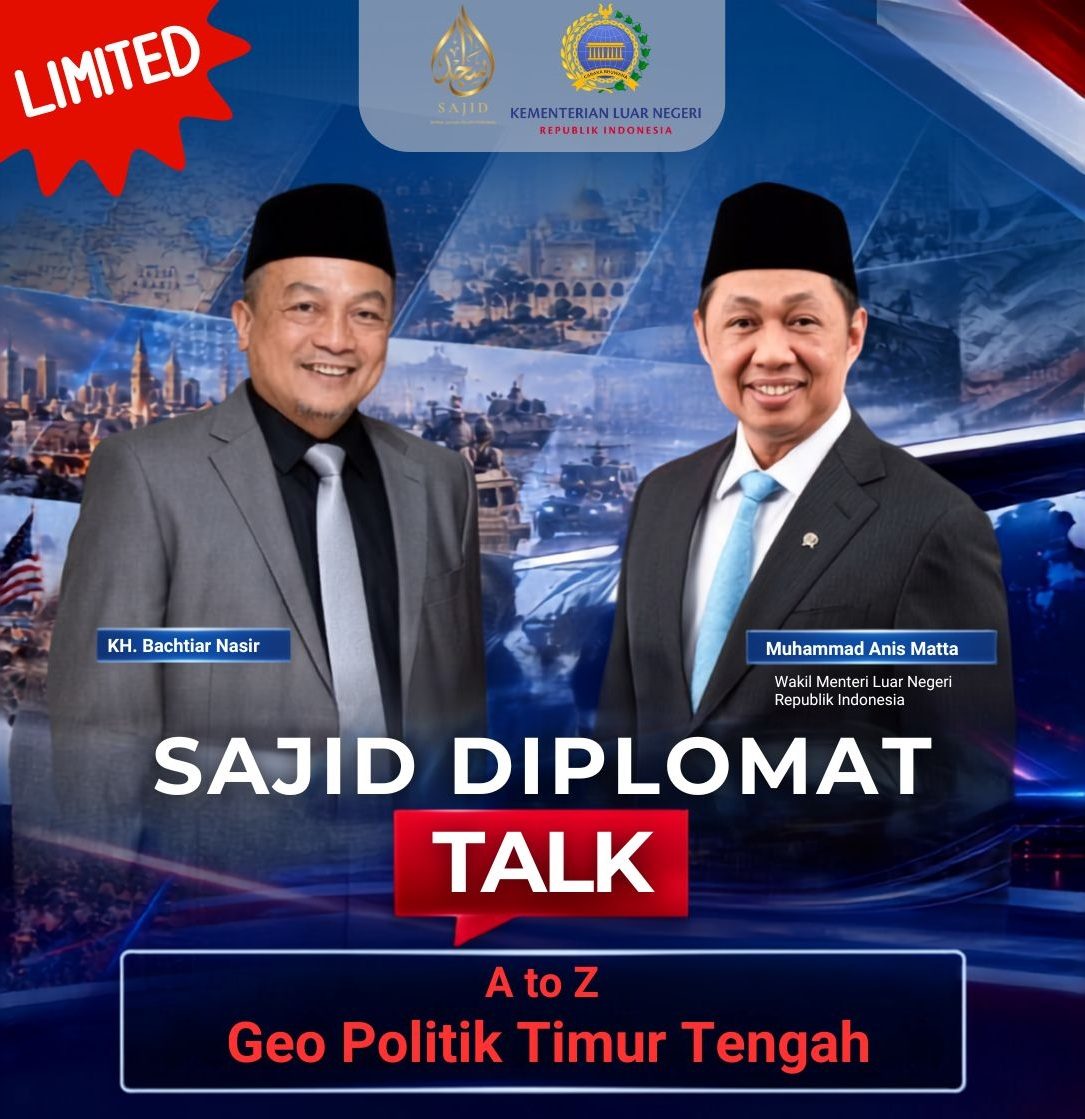 SAJID Gelar Diplomat Talk bersama Wamenlu Anis Matta