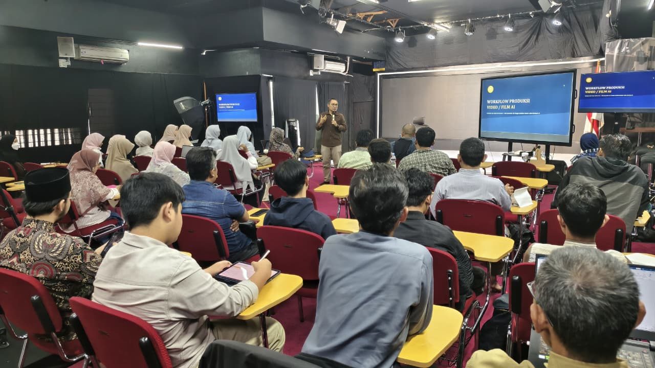 SAJID Bekali Jurnalis hingga Santri Keterampilan Produksi Video AI